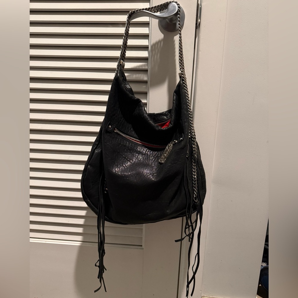 Christian Louboutin Black Marianna Shoulder Bag